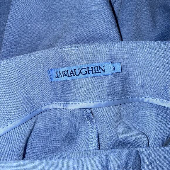 J. McLaughlin Women’s Broderick Wide Leg Pants Blue Size 8 - Picture 5 of 6